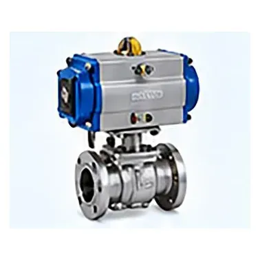 Actuated valve yang ditampilkan dalam profil perusahaan