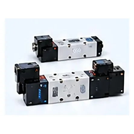 Solenoid valve pneumatik yang ditampilkan dalam profil perusahaan